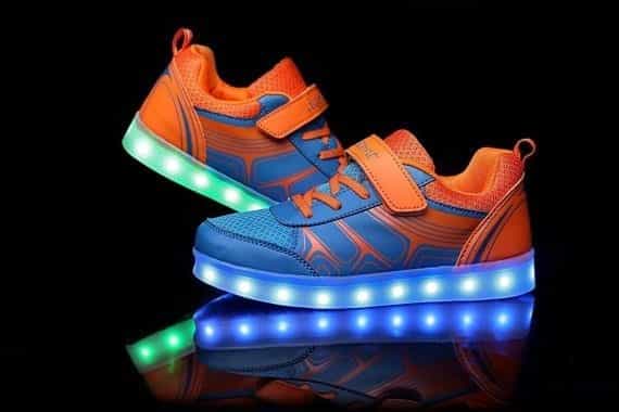 Led Shoes Kids Blue Lazers Remote - Image 2