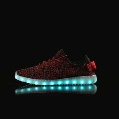 Light Up Trainers Kids Red Remote - Image 6