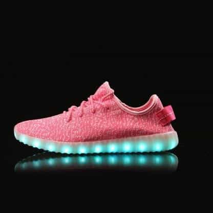 Led Shoes Kids Trainer Pink - Image 5