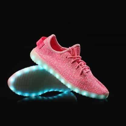 Led Shoes Kids Trainer Pink - Image 2