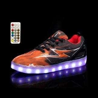 Led Shoes Red Mens Thunderbolt