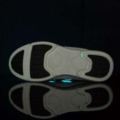 Led Shoes White Womens Fiber Trainers - Image 8